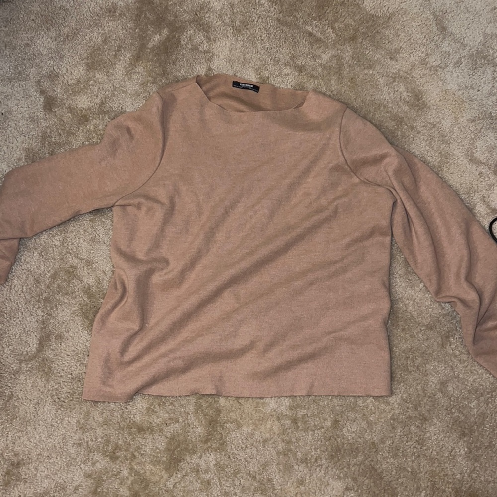 Zara Tan Sweater